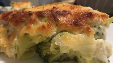 Hazır çorba ile brokoli graten