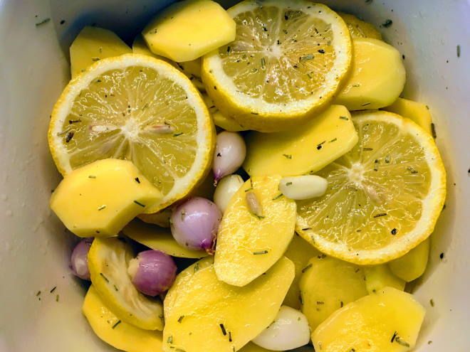 patates limon soğan