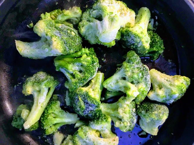 dondurulmuş organik brokoli