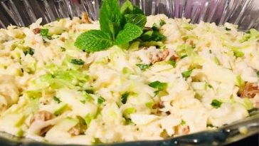 yeşil elmalı kereviz salatası tarifi ferishtah